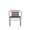 Flash Furniture Lila Bronze Metal Restaurant Stack Chair with Metal Slats TLH-017C-BZ-GG - alternate 3